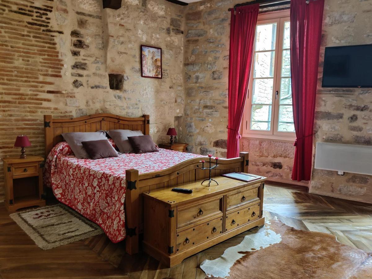 Chambres D'Hotes L'Escuelle Des Chevaliers Cordes-sur-Ciel Zewnętrze zdjęcie